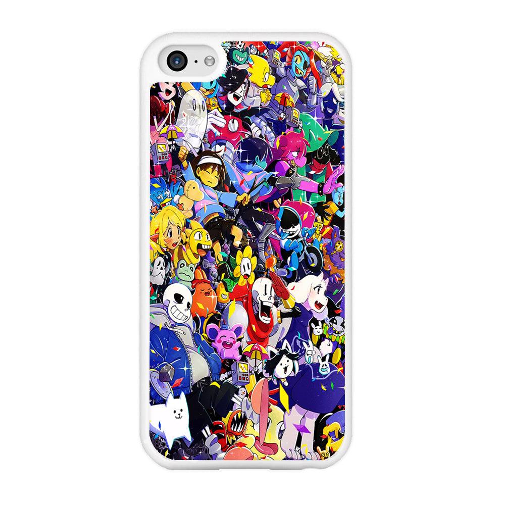 Undertale All Character iPhone 5 | 5s Case-Plastic / Full Wrap (3D Case)-Xtracase