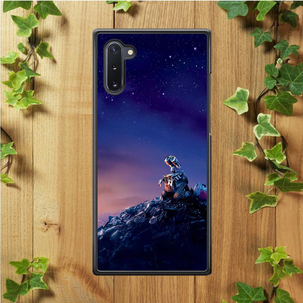 Wall-e Looks Up at The Sky Samsung Galaxy Note 10 Case-Plastic / Full Wrap (3D Case)-Xtracase