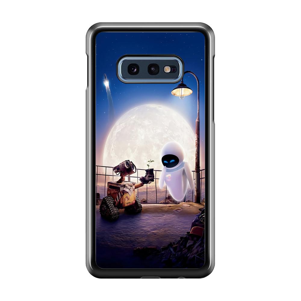 Wall-e With The Couple Samsung Galaxy S10E Case-Plastic / Full Wrap (3D Case)-Xtracase