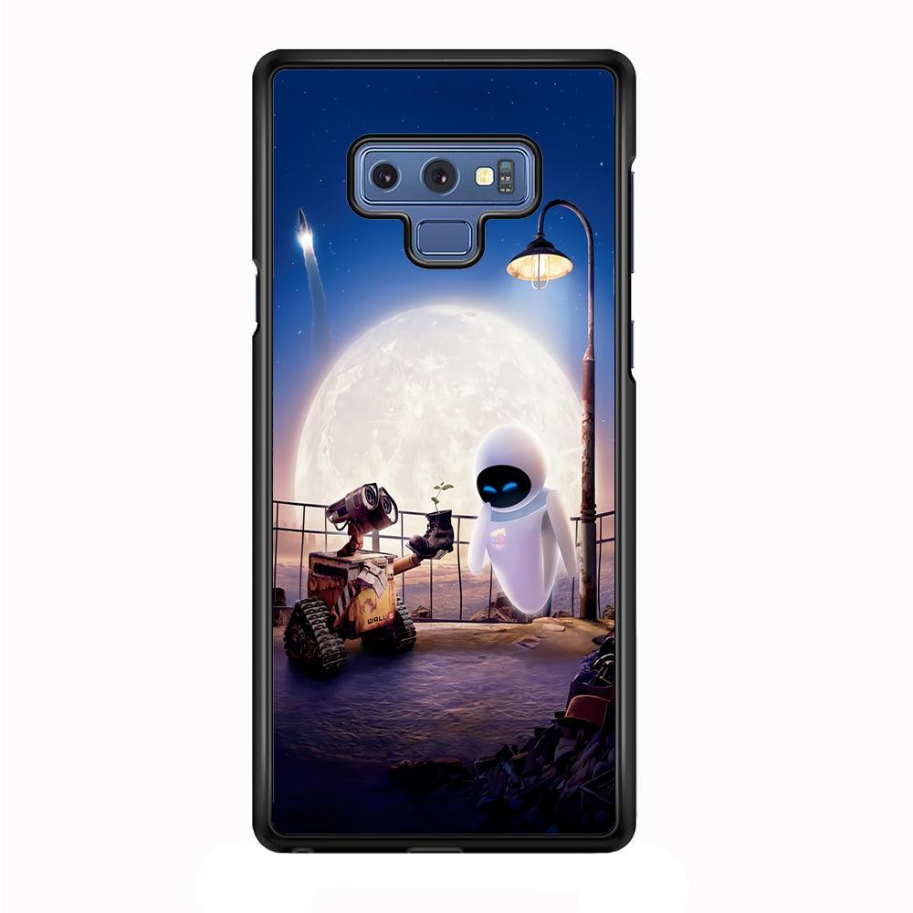 Wall-e With The Couple Samsung Galaxy Note 9 Case-Plastic / Full Wrap (3D Case)-Xtracase