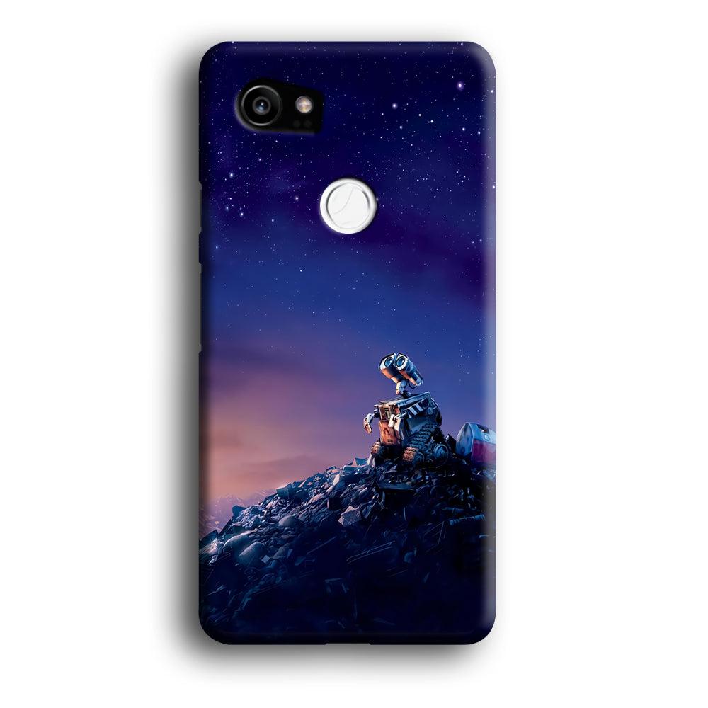 Wall-e Looks Up at The Sky Google Pixel 2 XL 3D Case-Xtracase