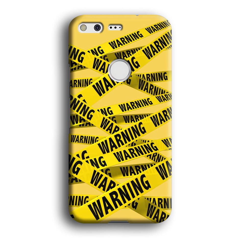 Warning Line Yellow Google Pixel 3D Case-Xtracase