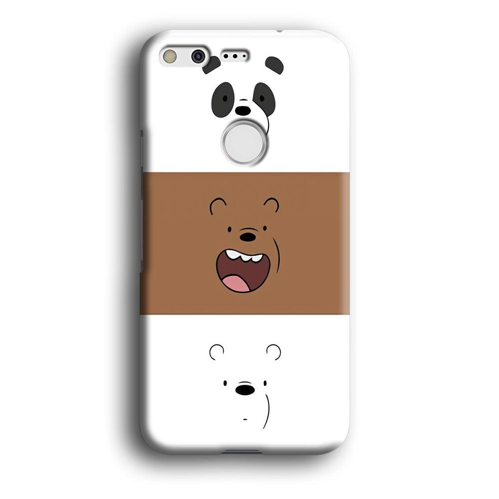 We Bare Bear Face Google Pixel 3D Case-Xtracase