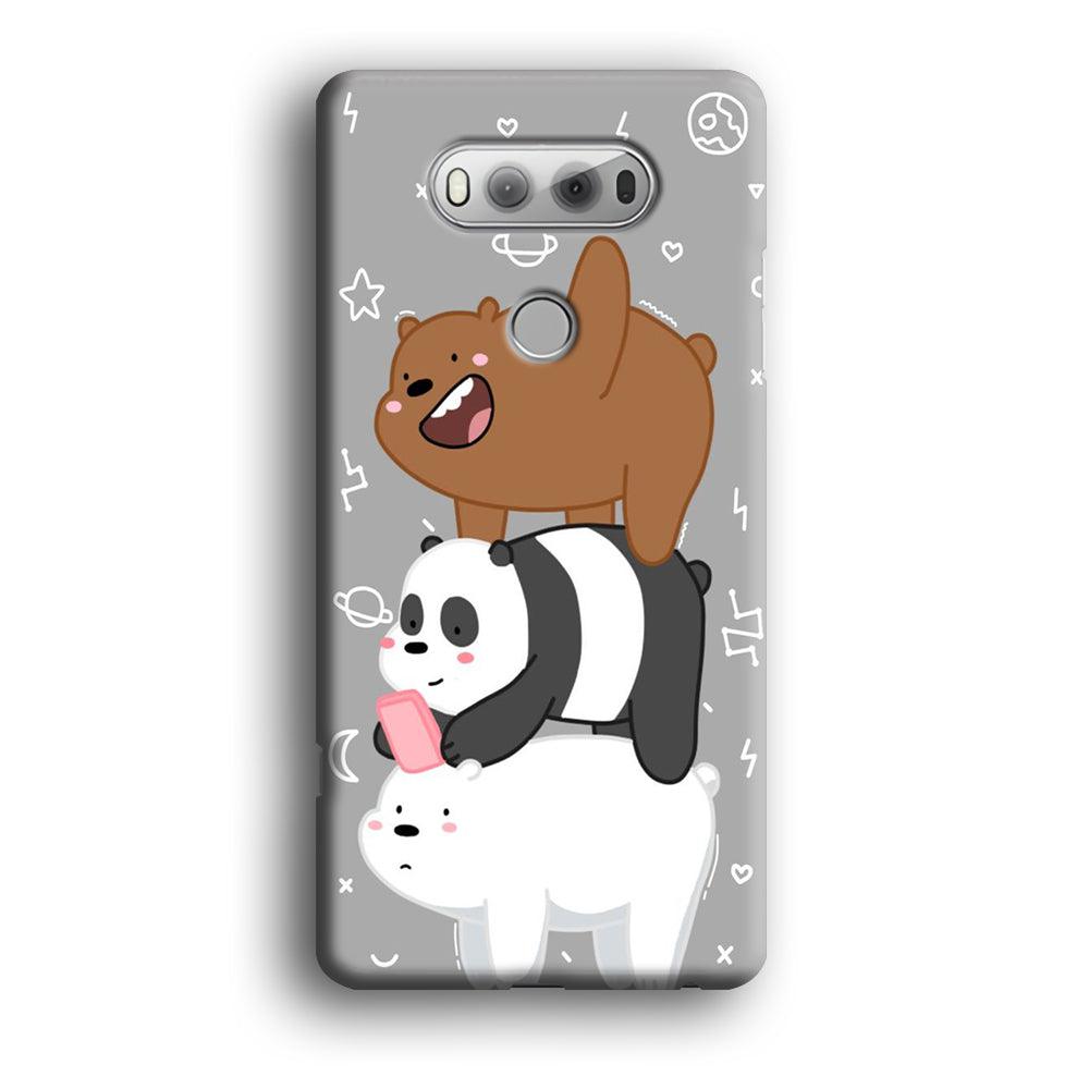 We Bare Bear Overlap LG V20 3D Case-Xtracase