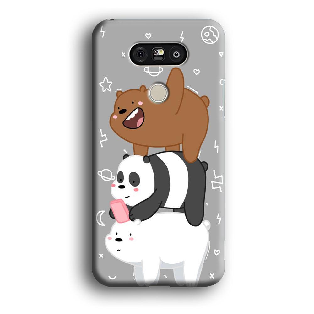 We Bare Bear Overlap LG G5 3D Case-Xtracase