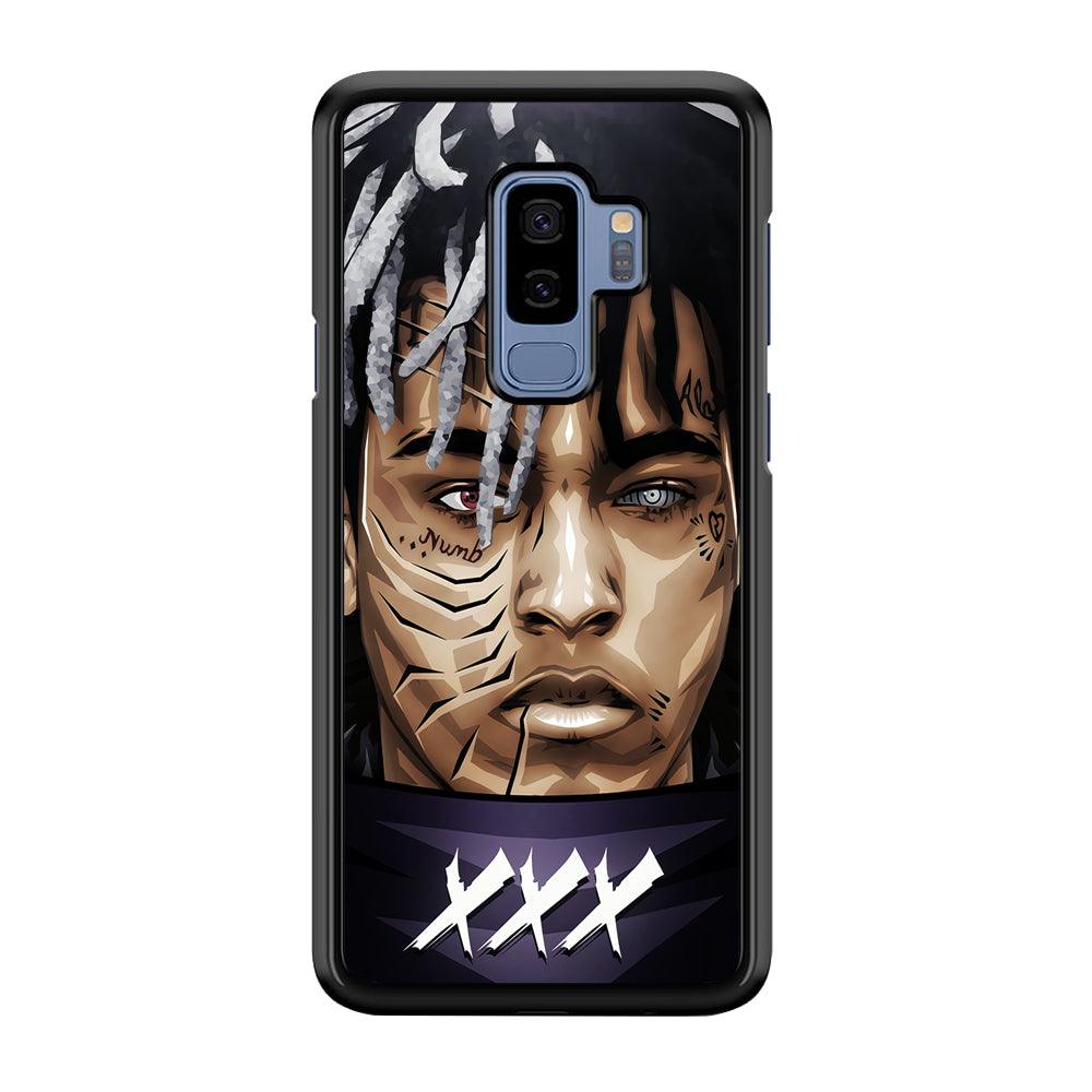 XXXTentacion Anime Akatsuki Samsung Galaxy S9 Plus Case-Rubber / White (2D Case)-Xtracase