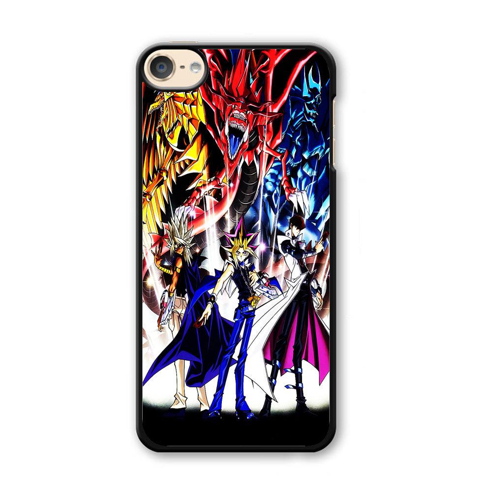Yu-Gi-Oh 3 Monster Art iPod Touch 6 Case-Plastic / Black (2D Case)-Xtracase