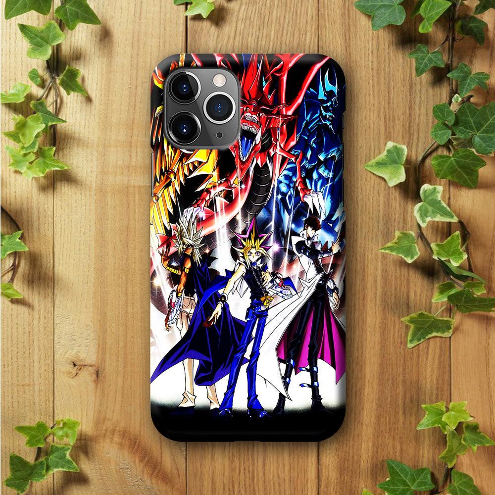Yu-Gi-Oh 3 Monster Art iPhone 11 Pro Case-Plastic / Full Wrap (3D Case)-Xtracase