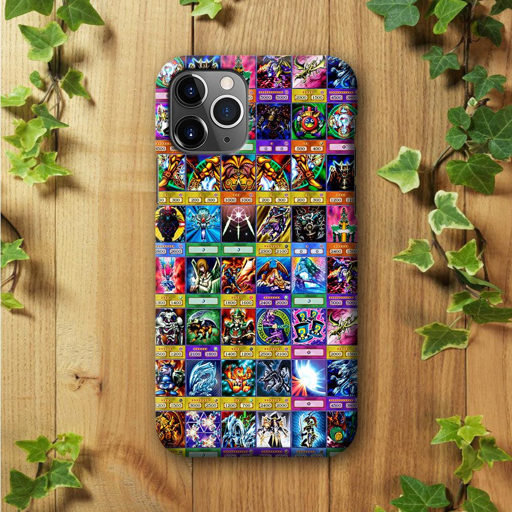 Yu-Gi-Oh Cards Collage iPhone 11 Pro Case-Plastic / Full Wrap (3D Case)-Xtracase
