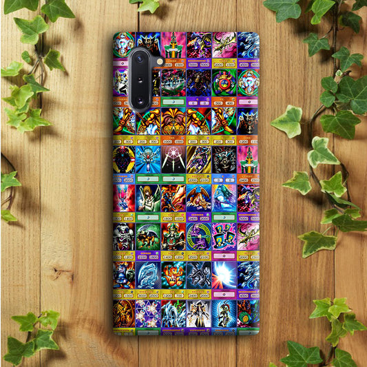 Yu-Gi-Oh Cards Collage Samsung Galaxy Note 10 Case