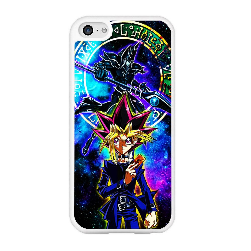 Yu-Gi-Oh Yugi Muto Art iPhone 5 | 5s Case-Rubber / White (2D Case)-Xtracase
