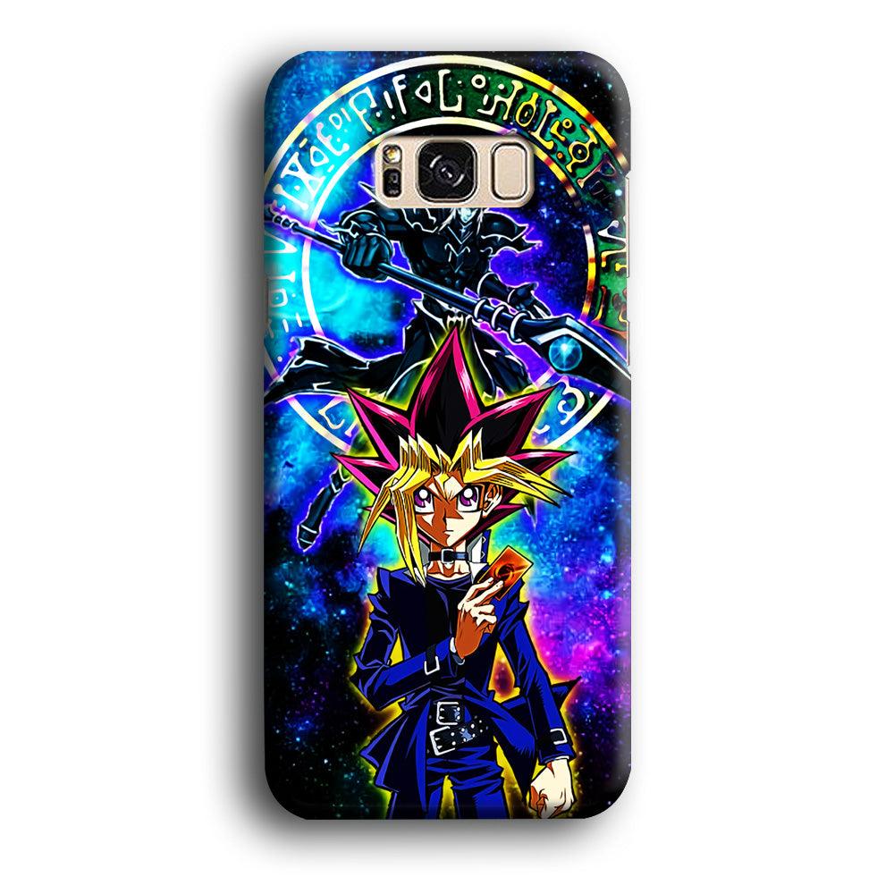 Yu-Gi-Oh Yugi Muto Art Samsung Galaxy S8 Case-Plastic / Full Wrap (3D Case)-Xtracase