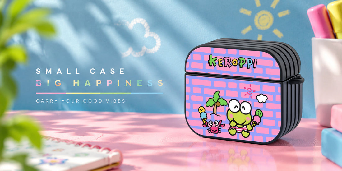 Keroppi Fresh Ice Cream on The Beach Apple Airpods 5 Case