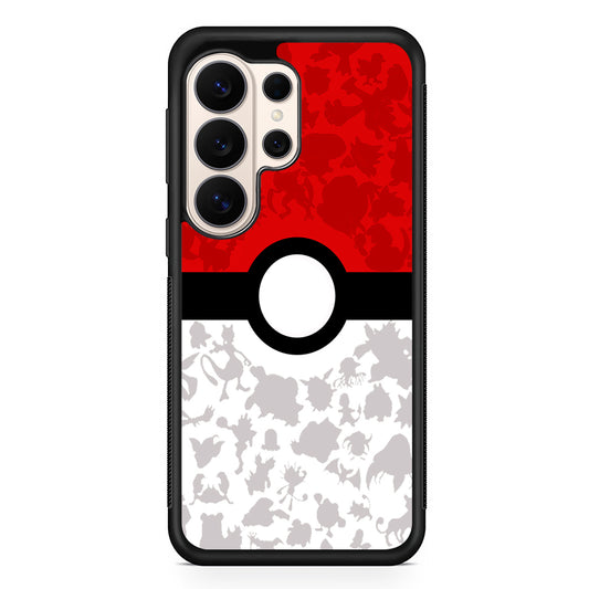 Pokemon Ball Silhouette Samsung Galaxy S26 Ultra Case | Slim Protective Case for Samsung Galaxy S26 Ultra