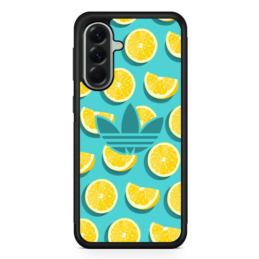 Adidas Lemon Fruits Samsung Galaxy A56 Case | Samsung Galaxy A56 Rubber Protective Case