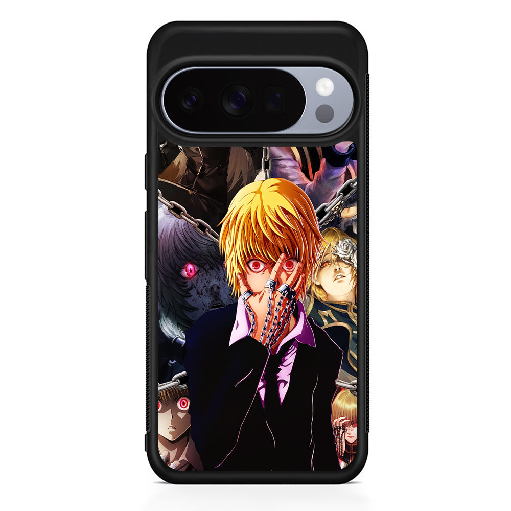 Hunter x Hunter Kurapika Anime Google Pixel 10 Pro Case | Google Pixel 10 Rubber Protective Case