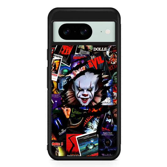 IT Clown Gaze From The Poster Google Pixel 8 Case | Durable Protective Cover for Google Pixel 8