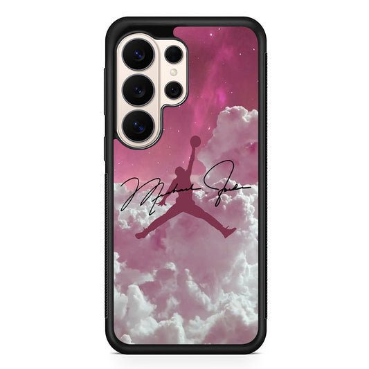 Air Jordan Signature Art of Aesthetic Aurora Samsung Galaxy S26 Ultra Case | Durable Samsung Galaxy S26 Ultra Phone Case