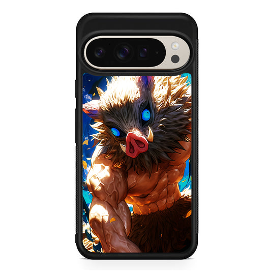 Demon Slayer Inosuke Wild Boar Mask Google Pixel 9 Pro Case | Slim Protective Cover