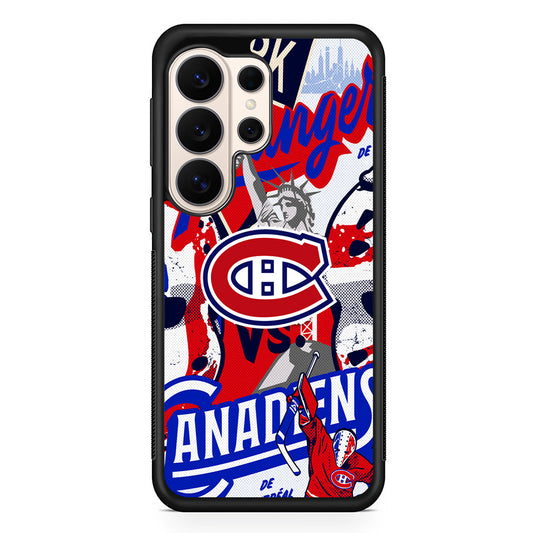 NHL Montreal Canadiens Rangers Samsung Galaxy S26 Ultra Case | Slim Protective Case for Samsung Galaxy S26 Ultra