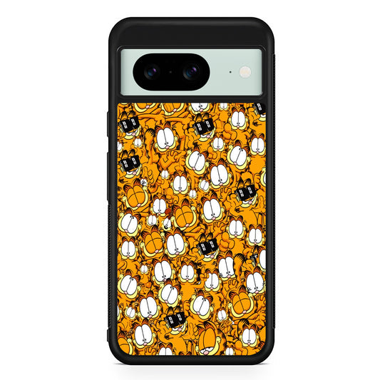 Garfield Cartoon Collage Google Pixel 8 Case | Durable Protective Cover for Google Pixel 8