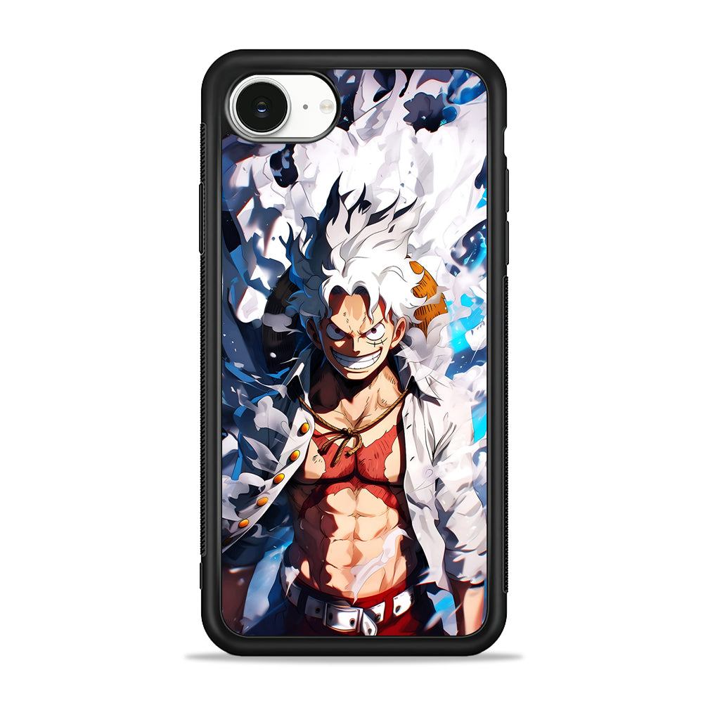 One Piece Luffy Sun God Nika iPhone 16e Case | Protective Phone Cover