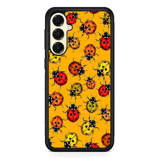 Colorful Ladybugs Pattern Samsung Galaxy A16 Case | Slim Rubber Samsung Galaxy A16 Case