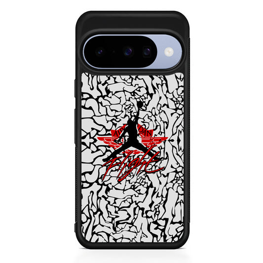 Air Jordan Endemic Patern Google Pixel 10 Case | Google Pixel 10 Rubber Protective Case