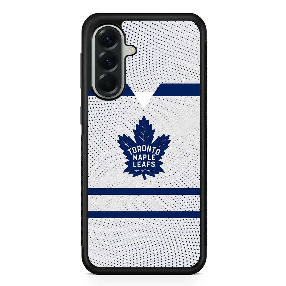NHL Toronto Maple Leafs Twister Samsung Galaxy A56 Case | Samsung Galaxy A56 Protective Rubber Case