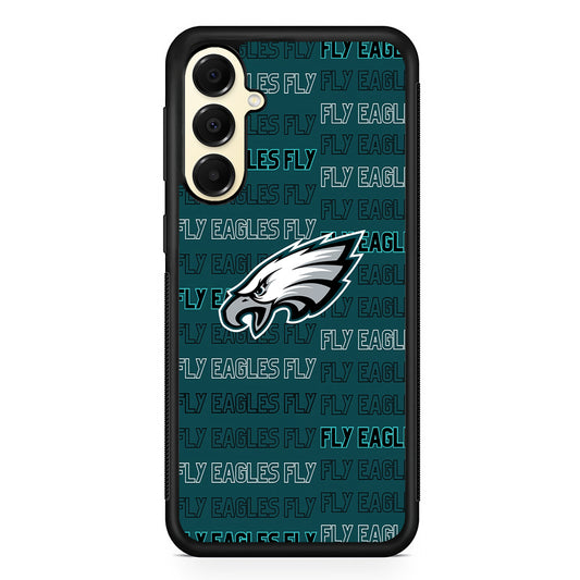 NFL Philadelphia Eagles Fly Samsung Galaxy A16 Case | Slim Rubber Samsung Galaxy A16 Case