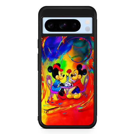 Mickey and Minnie Valentines Day Google Pixel 8 Pro Case | Slim Rubber Case for Google Pixel 8 Pro