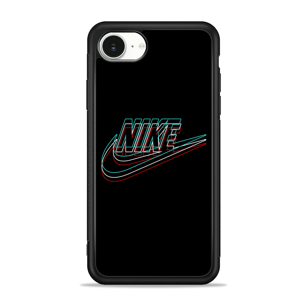 Nike Line Neon iPhone 16e Case - Slim Silicone Case