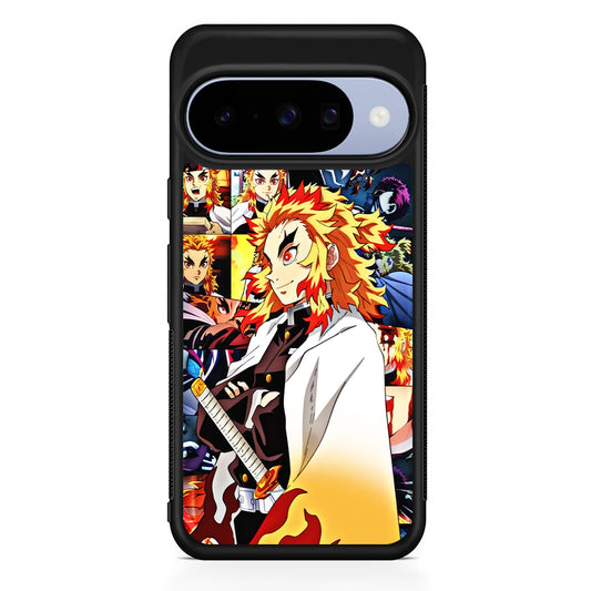 Rengoku Kyojuro Part of Momment Google Pixel 10 Case | Google Pixel 10 Rubber Protective Case