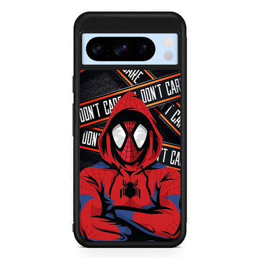 Spiderman Indifferent Mode Google Pixel 8 Pro Case | Slim Rubber Case for Google Pixel 8 Pro