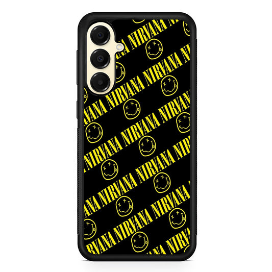 Nirvana Smiley Face Samsung Galaxy A16 Case | Slim Rubber Samsung Galaxy A16 Case