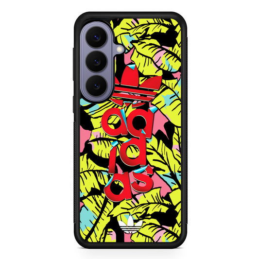 Adidas Nature Banner Samsung Galaxy S26 Case | Slim Protective Rubber Case for Samsung S26