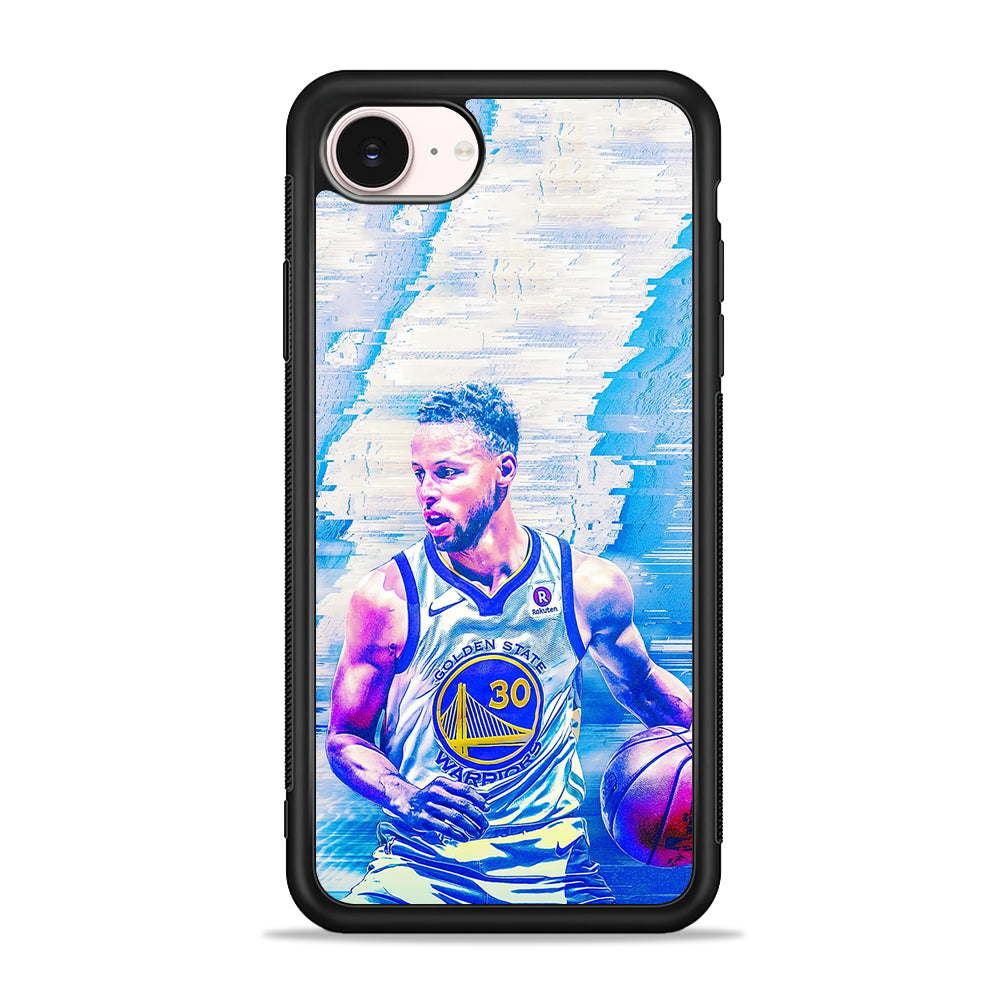 Stephen Curry Golden State Art iPhone 17e Case - Silicone Case