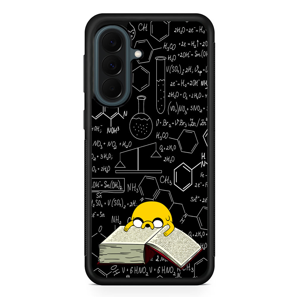 Adventure Time Jake the Dog Learns Samsung Galaxy A37 Case | Samsung Galaxy A37 Rubber Phone Case