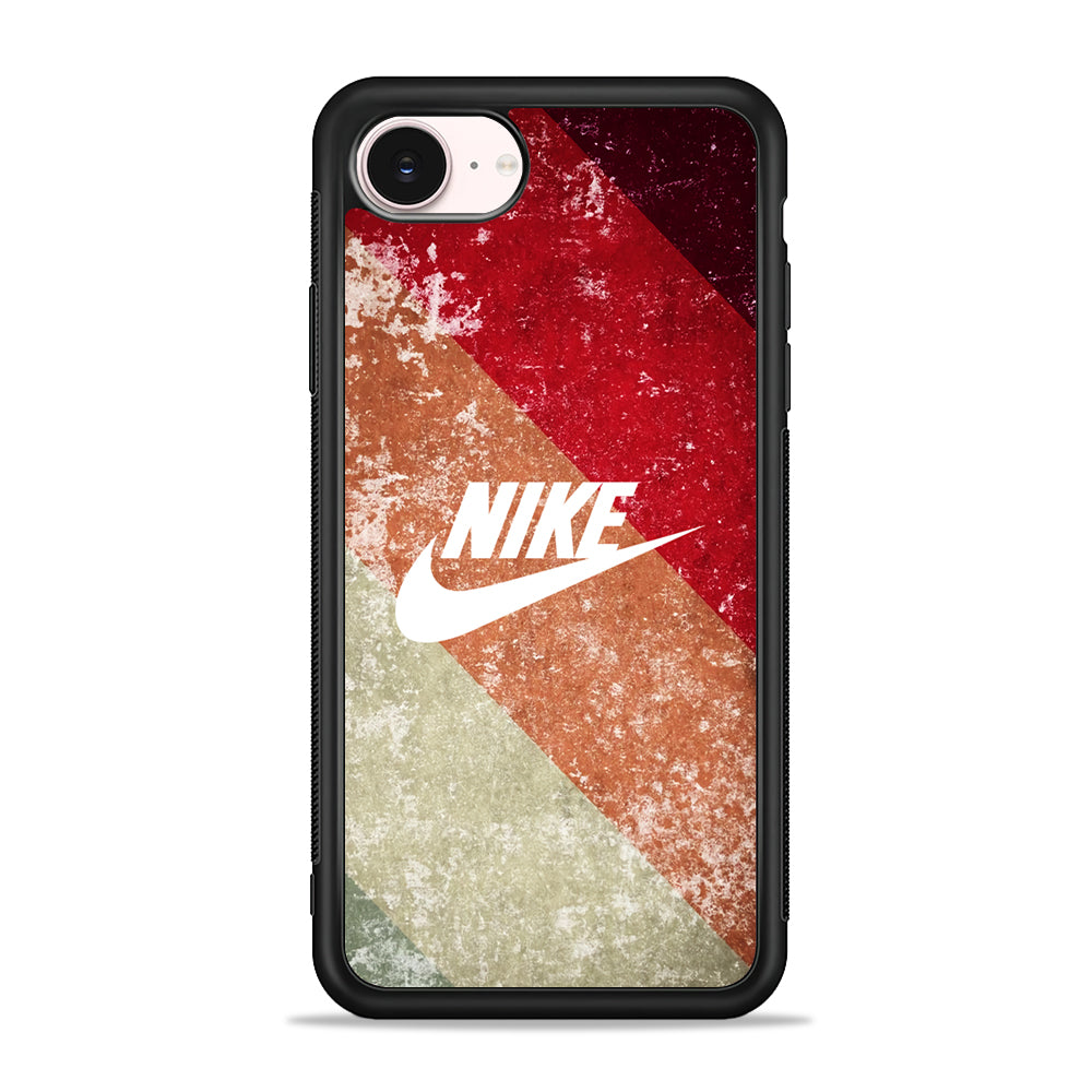 Nike Layer Colour Vibes Dusty iPhone 17e Case - Silicone Case