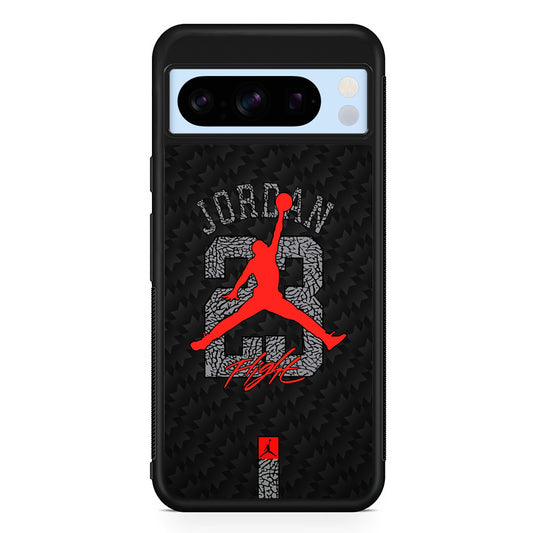 Air Jordan Sketch of Jersey Google Pixel 8 Pro Case | Slim Protective Cover