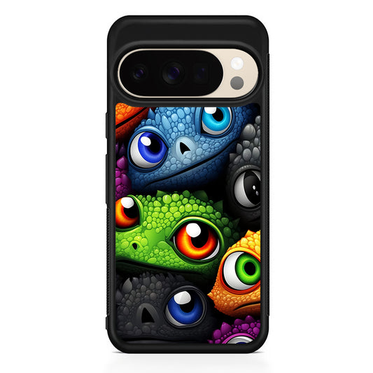 Reptile Eye Cartoon Google Pixel 10 Pro XL Case | Slim Google Pixel 10 Pro XL Protective Case