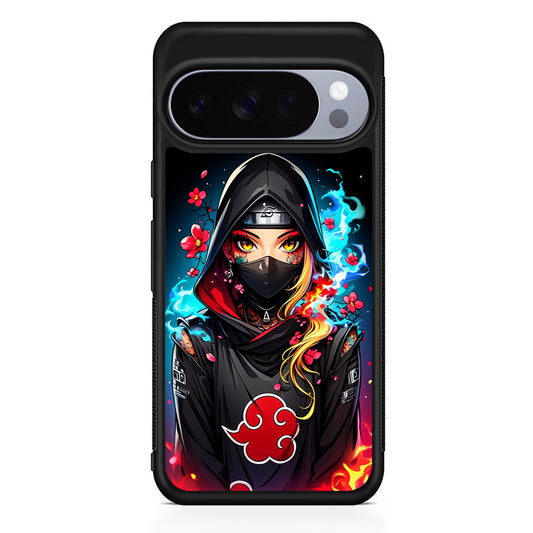 Girl Members of Akatsuki Google Pixel 10 Pro Case | Slim Google Pixel 10 Pro Rubber Case