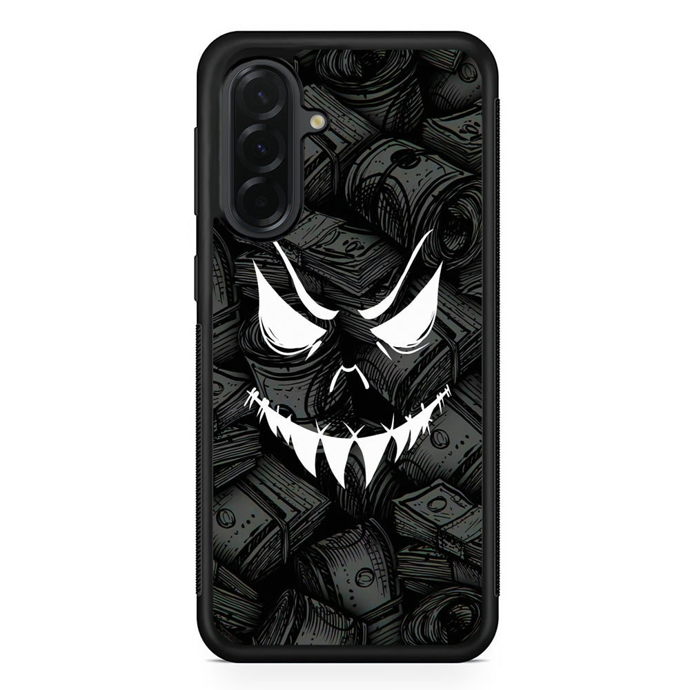 Nightmare from Your Money Samsung Galaxy A36 Case | Protective Rubber Cover