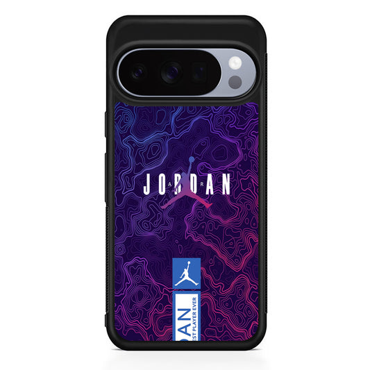Air Jordan The Twilight Sky Contour Google Pixel 10 Pro Case | Slim Google Pixel 10 Pro Rubber Case