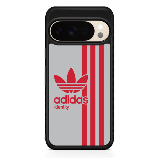 Adidas Red Identity Google Pixel 10 Pro XL Case | Slim Google Pixel 10 Pro XL Protective Case