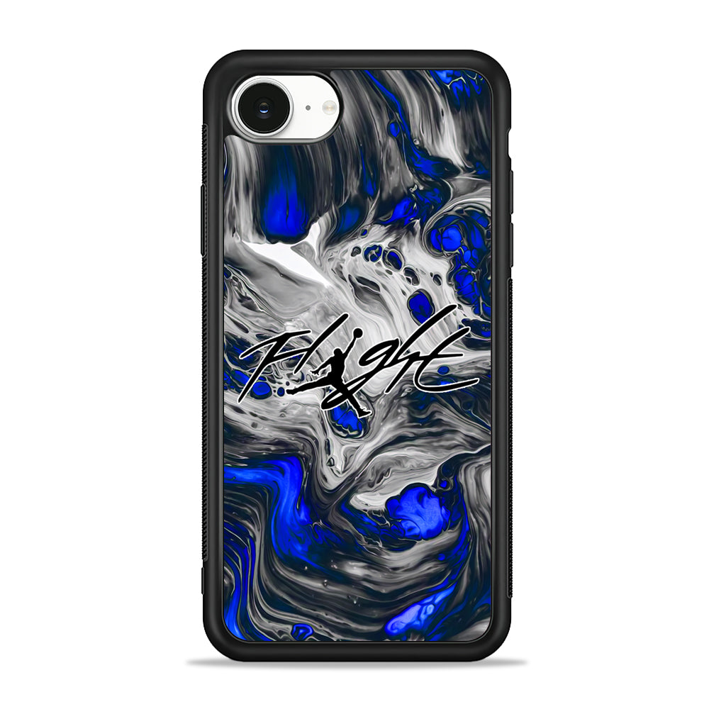 Air Jordan Flight Marble iPhone 16e Case - Slim Silicone Case