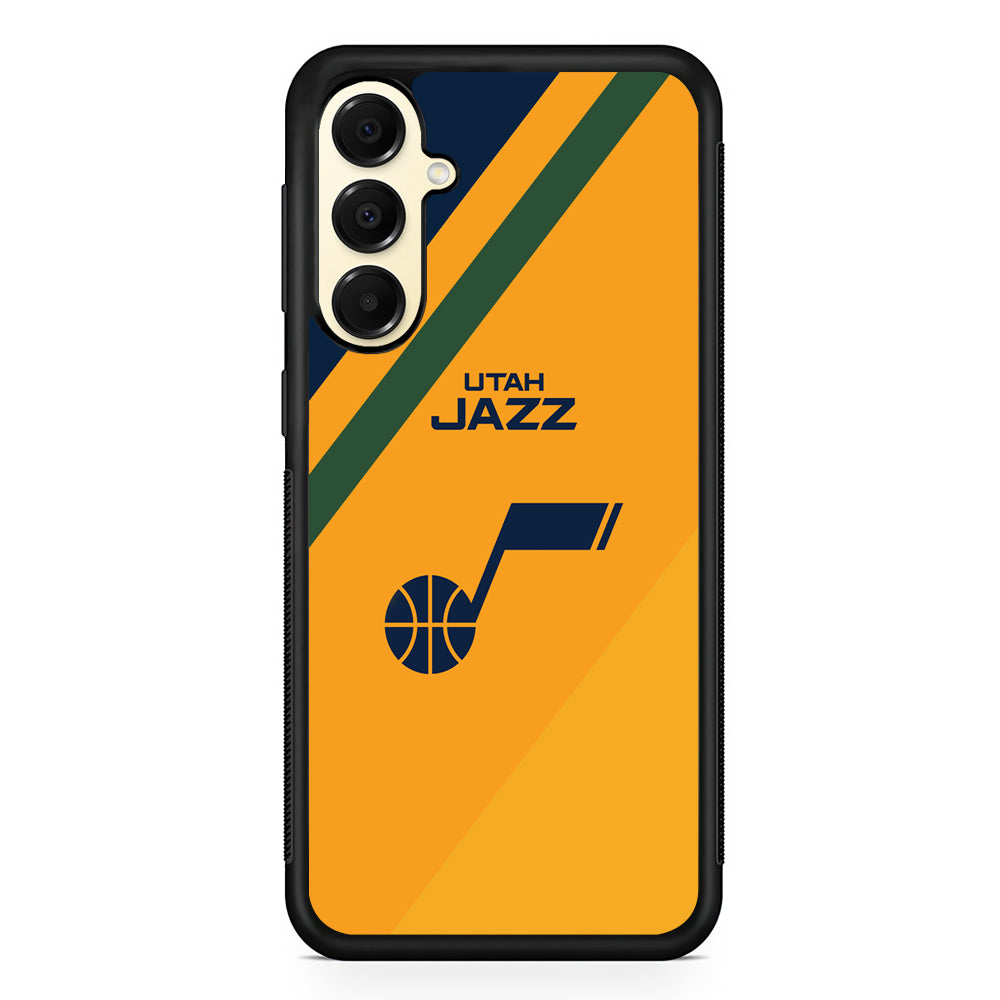 NBA Utah Jazz Logo Samsung Galaxy A16 Case | Slim Rubber Samsung Galaxy A16 Case