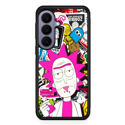 Dr Rick Sanchez Scientist Samsung Galaxy S26 Case | Durable Rubber Case for Samsung Galaxy S26