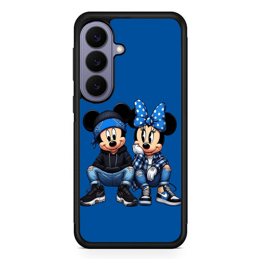 Mickey and Minnie Style Samsung Galaxy S26 Case | Durable Rubber Case for Samsung Galaxy S26