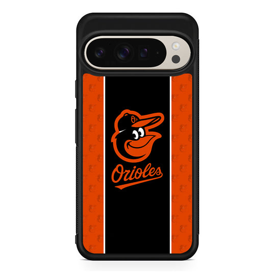 MLB Baltimore Orioles Team Google Pixel 9 Pro Case | Slim Protective Cover